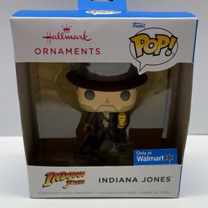 Hallmark Funko Pop Indiana Jones Ornament - Brown and Gold